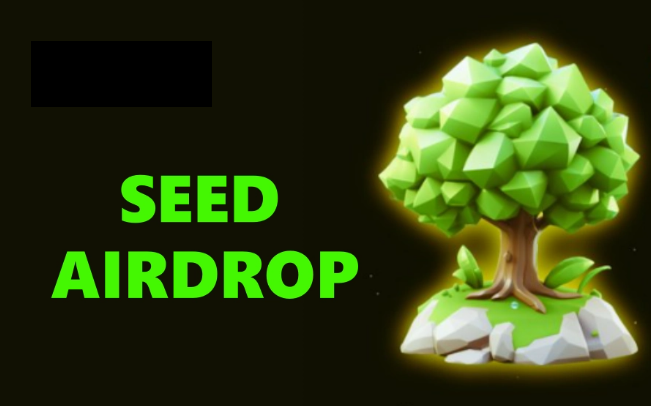 ایردراپ Seed Coin + آموزش تصویری دریافت توکن رایگان