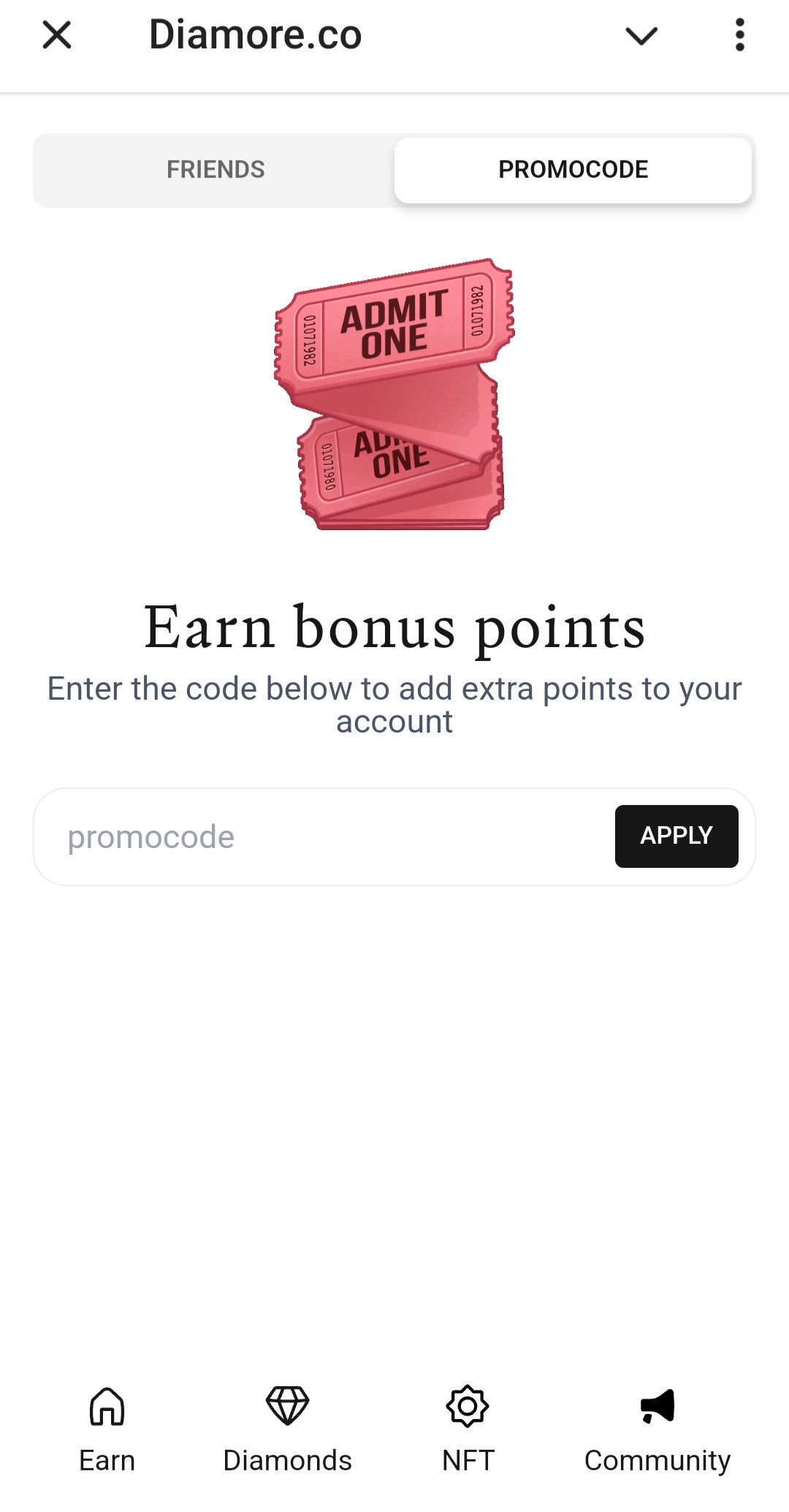 Diamore Daily Promo Code
