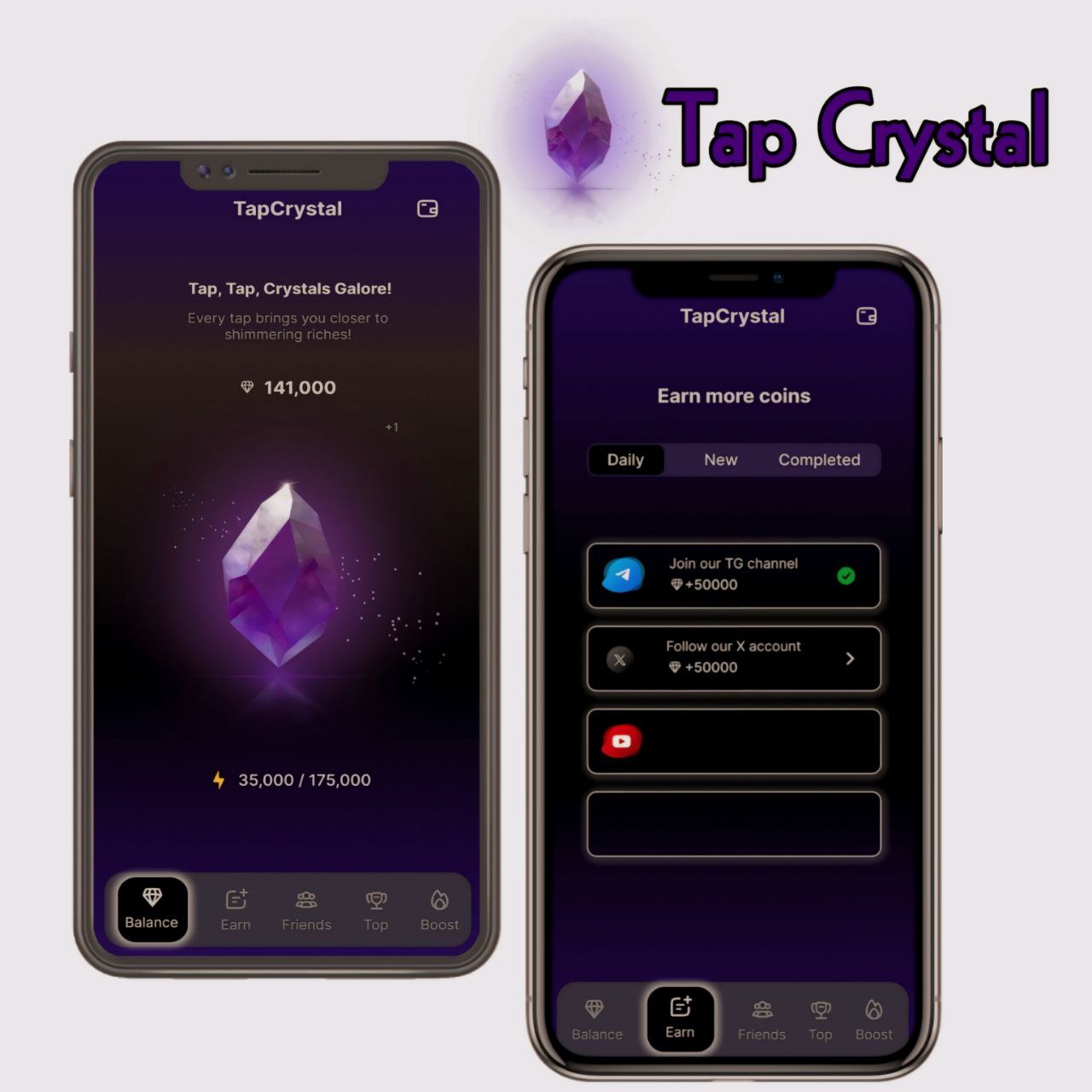TAP CRYSTAL