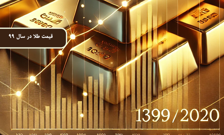 قیمت طلا در سال 99