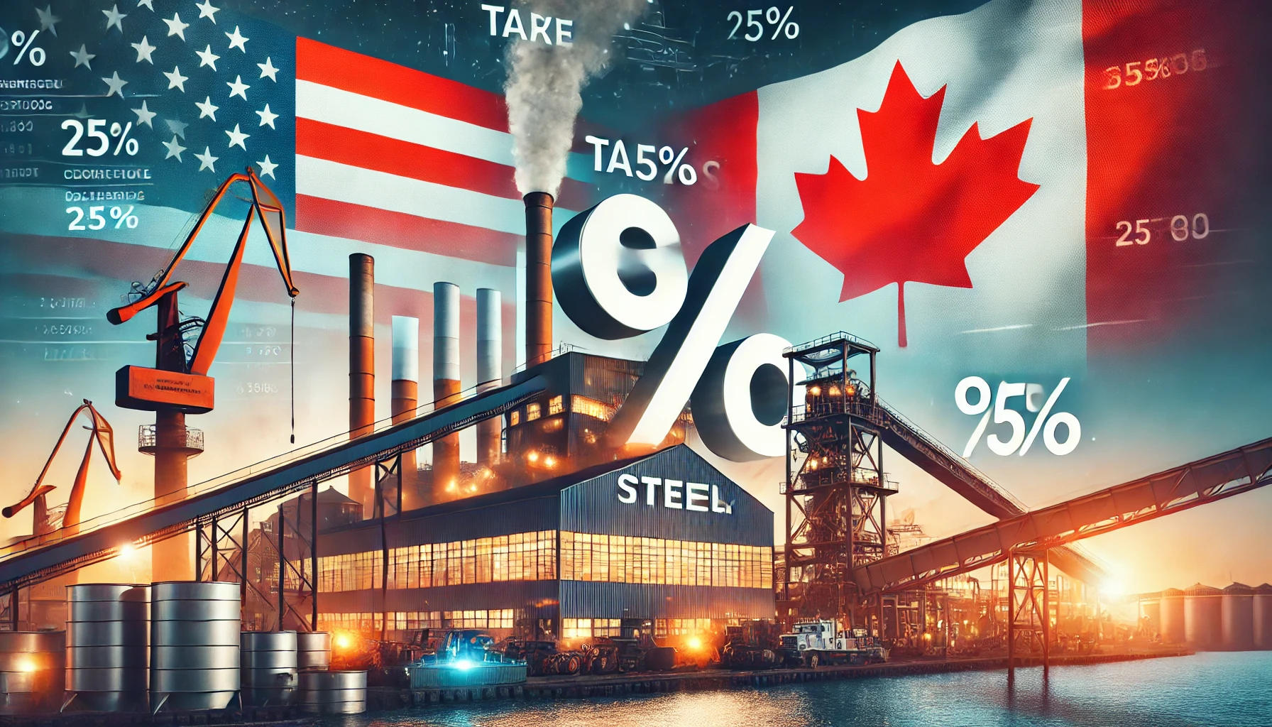 مقام کاخ سفید می گوید 25 ٪ تعرفه های فولادی در سایر مالیات ها در کانادا جمع می شوند