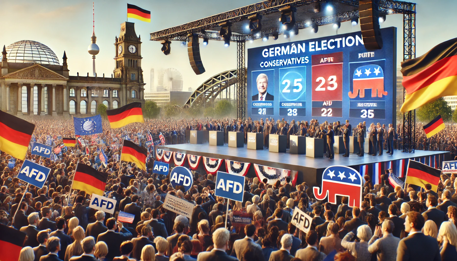 انتخابات آلمان ۲۰۲۵؛ محافظه‌کاران در صدر، AFD دوم شد!