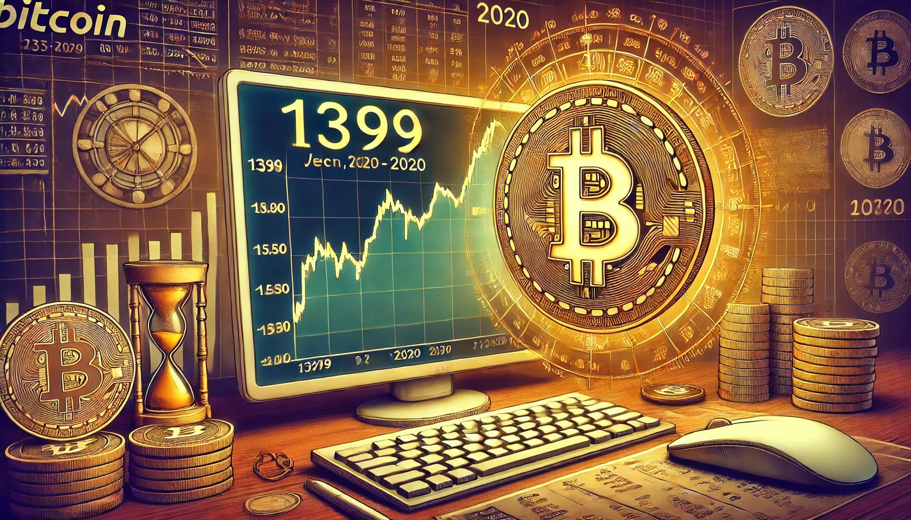 قیمت بیت کوین در سال 1399