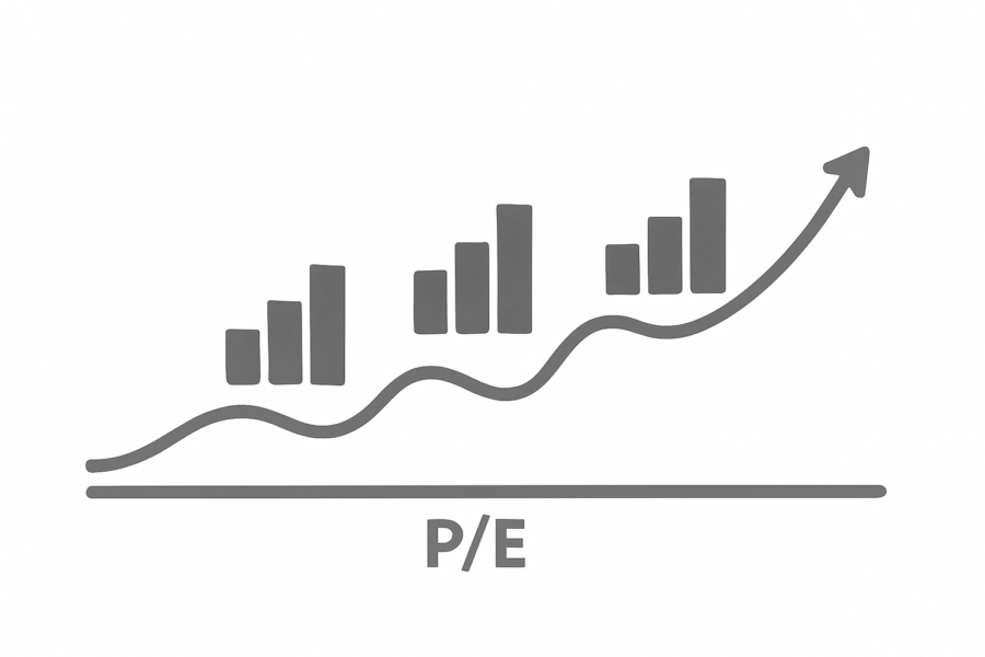 نقش P/E در روند حرکت یک سهم