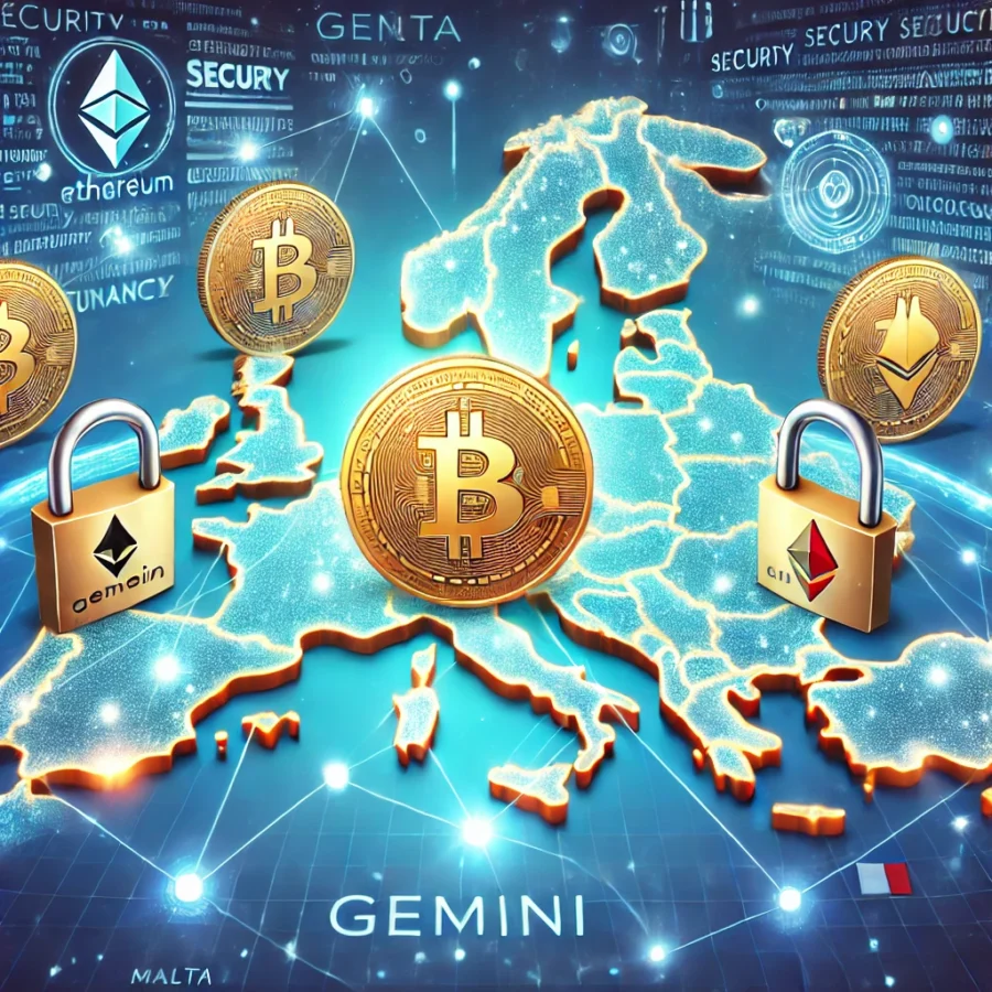 Gemini  استراتژی‌های خود را در اروپا گسترش می‌دهد :گام جدید در گسترش خدمات رمزنگاری در اروپا