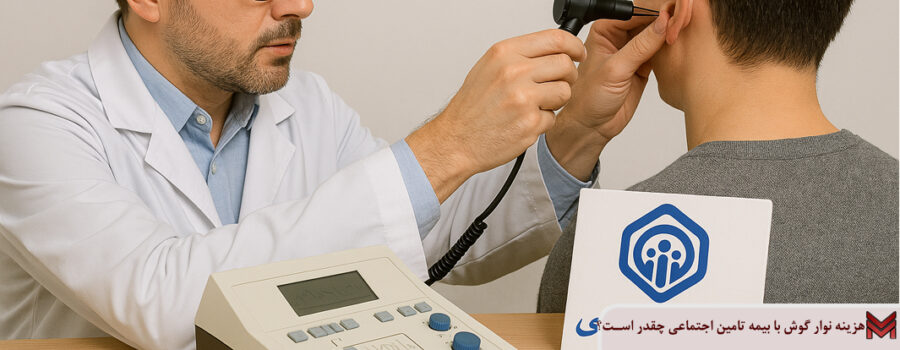 هزینه نوار گوش با بیمه تامین اجتماعی چقدر است؟