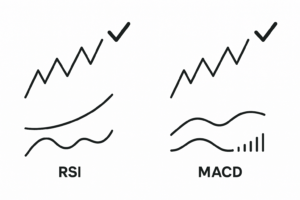استفاده صحیح از اندیکاتورهایی مثل RSI و MACD در بورس