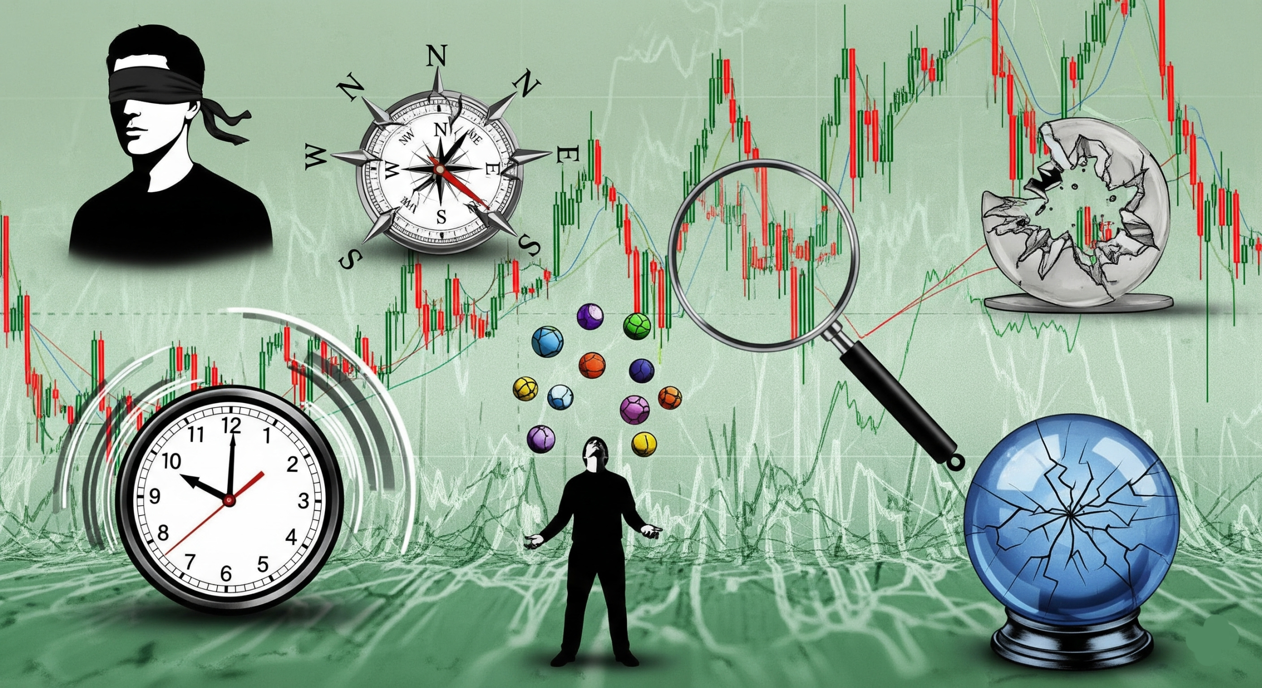 اشتباهات رایج در استفاده از اندیکاتورها و اسیلاتورها