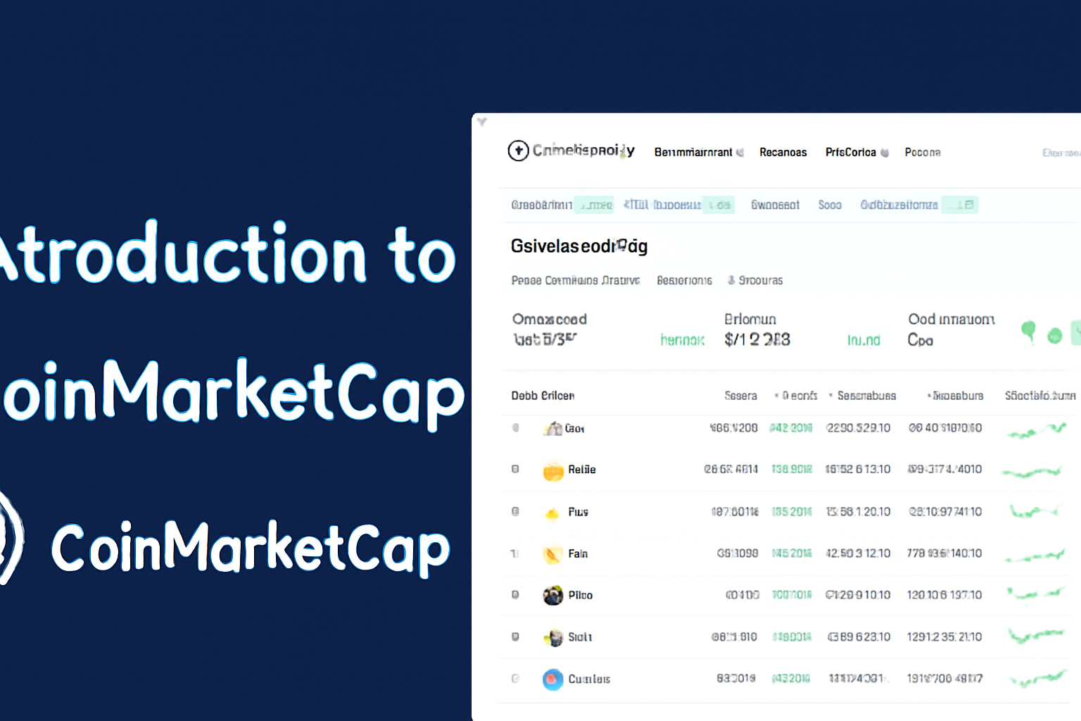 آشنایی با سایت‌ CoinMarketCap