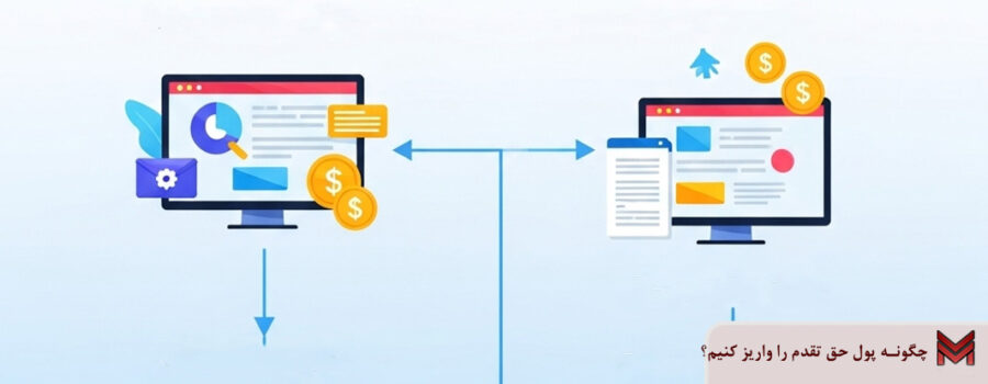 چگونه پول حق تقدم را واریز کنیم؟