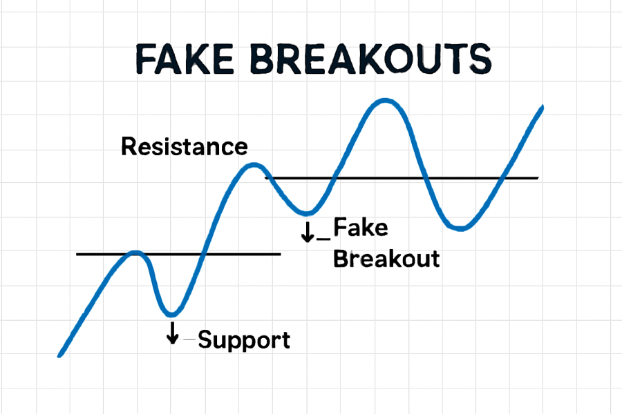 فیک بریک اوت (Fake Breakouts) چیست؟