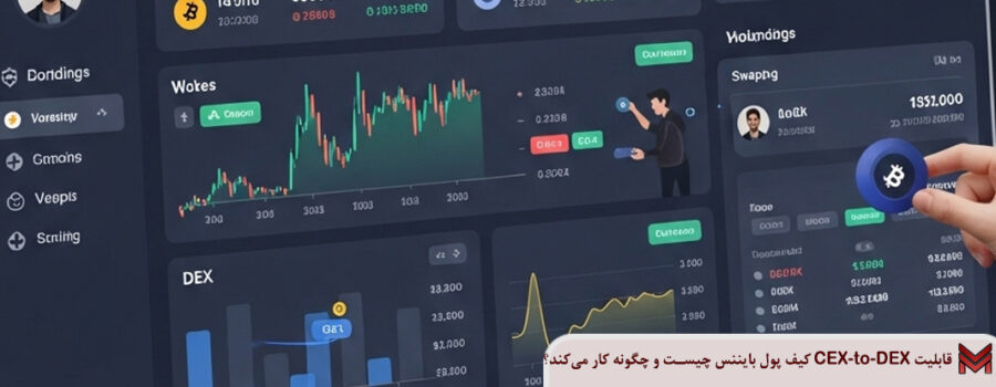 قابلیت CEX-to-DEX کیف پول بایننس چیست؟