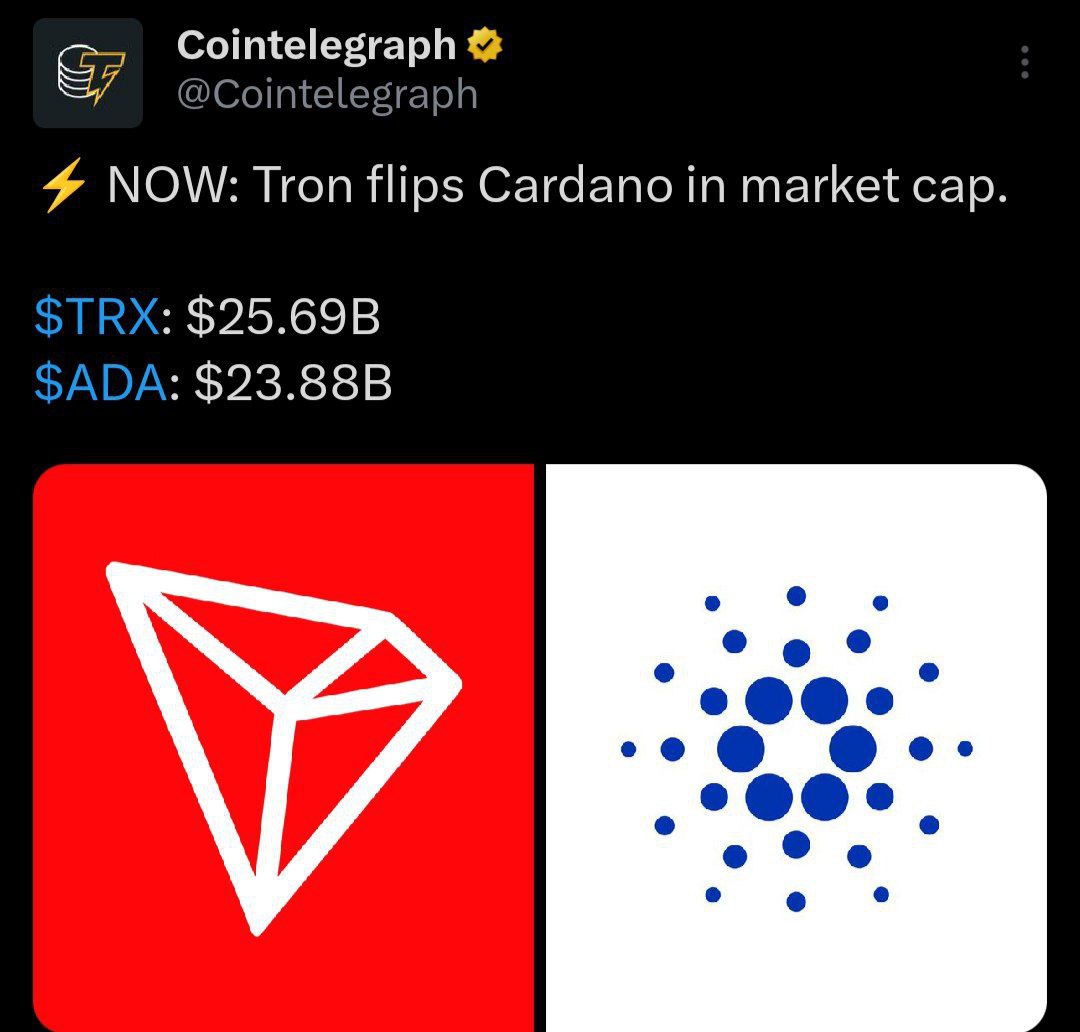 شد قابل توجه ترون؛ تثبیت موقعیت در میان برترین رمزارزهای جهان