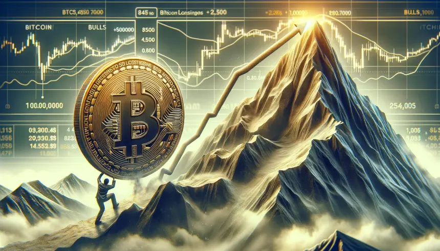 کاهش قیمت بیت‌کوین: خریدارن نزدیک مقاومت متوقف شدند
