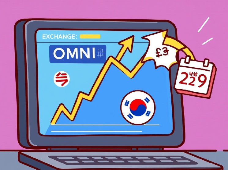 تاریخ‌سازی در بازار: جفت معاملاتی OMNI/KRW در صرافی آپ‌بیت از ۲۹ جولای آغاز می‌شود