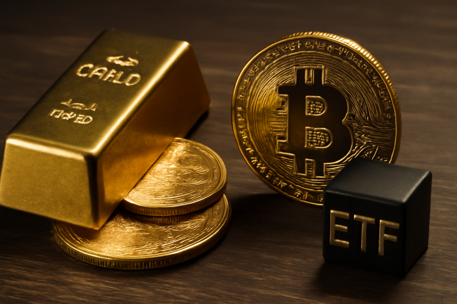 طلای دیجیتال بهتر است یا صندوق طلا