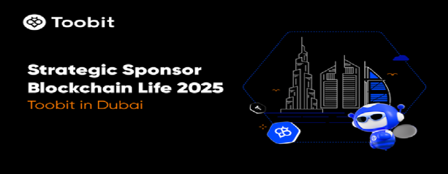 Toobit به‌عنوان حامی راهبردی در رویداد Blockchain Life 2025 در دبی