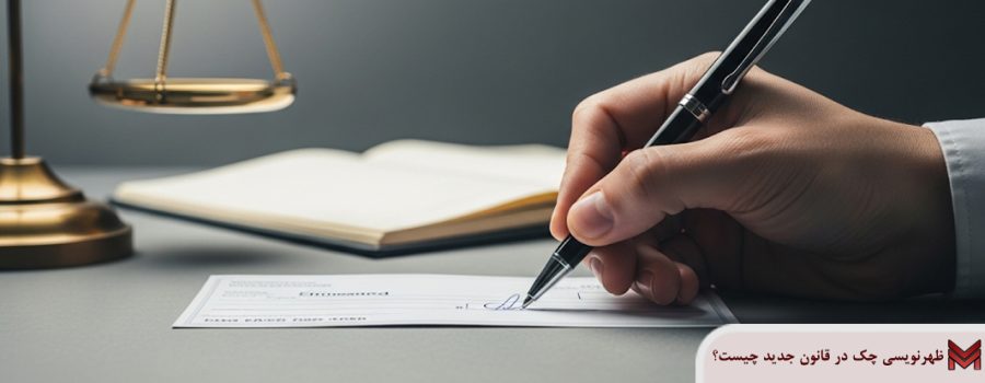 ظهرنویسی چک در قانون جدید چیست؟