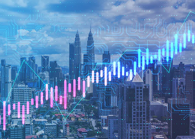 بازار سهام مالزی در وضعیت نرم، با رشد جزئی شاخص KLCI