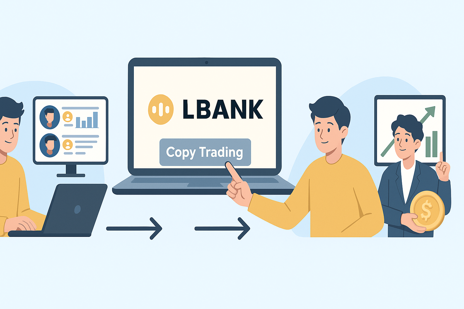 نحوه کپی ترید در ال بانک چگونه است؟