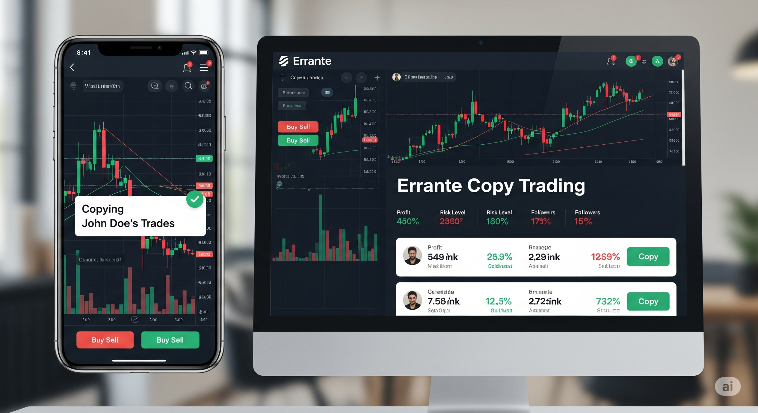کپی ترید ارانته چیست؟