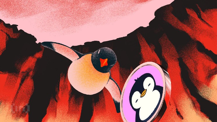 توکن Pudgy Penguins به حمایت کلیدی 0.025 دلار نزدیک شد