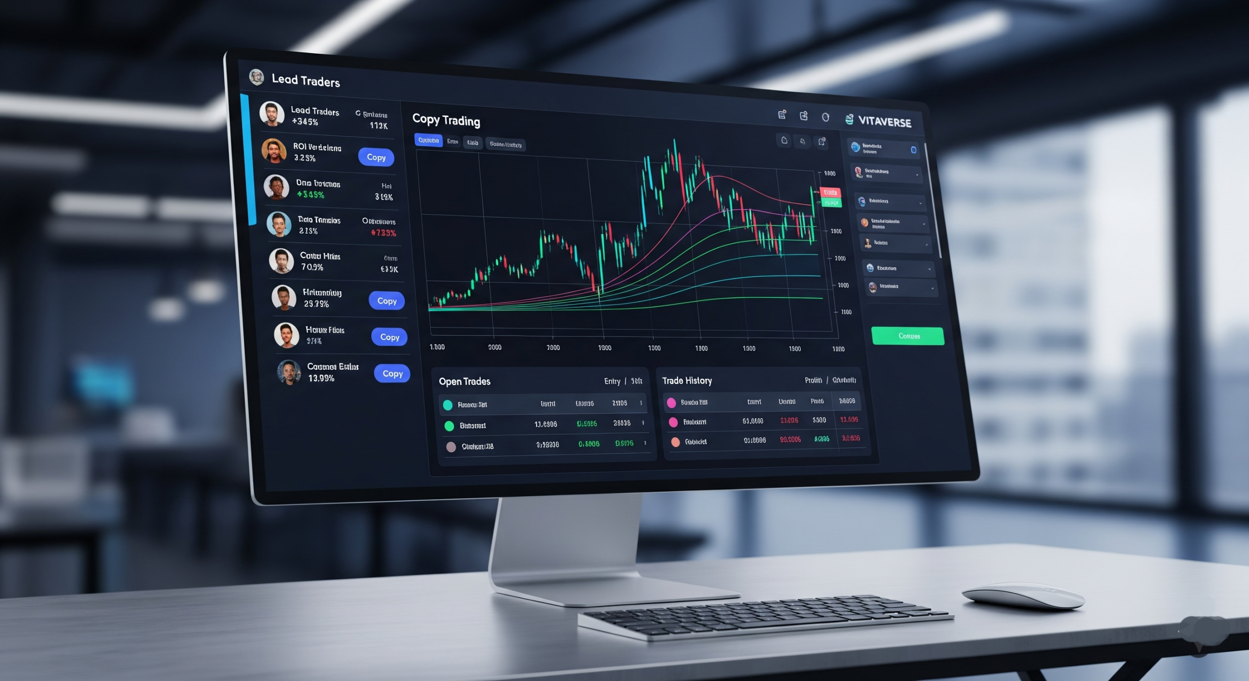 کپی ترید در بروکر ویتاورس چگونه است؟