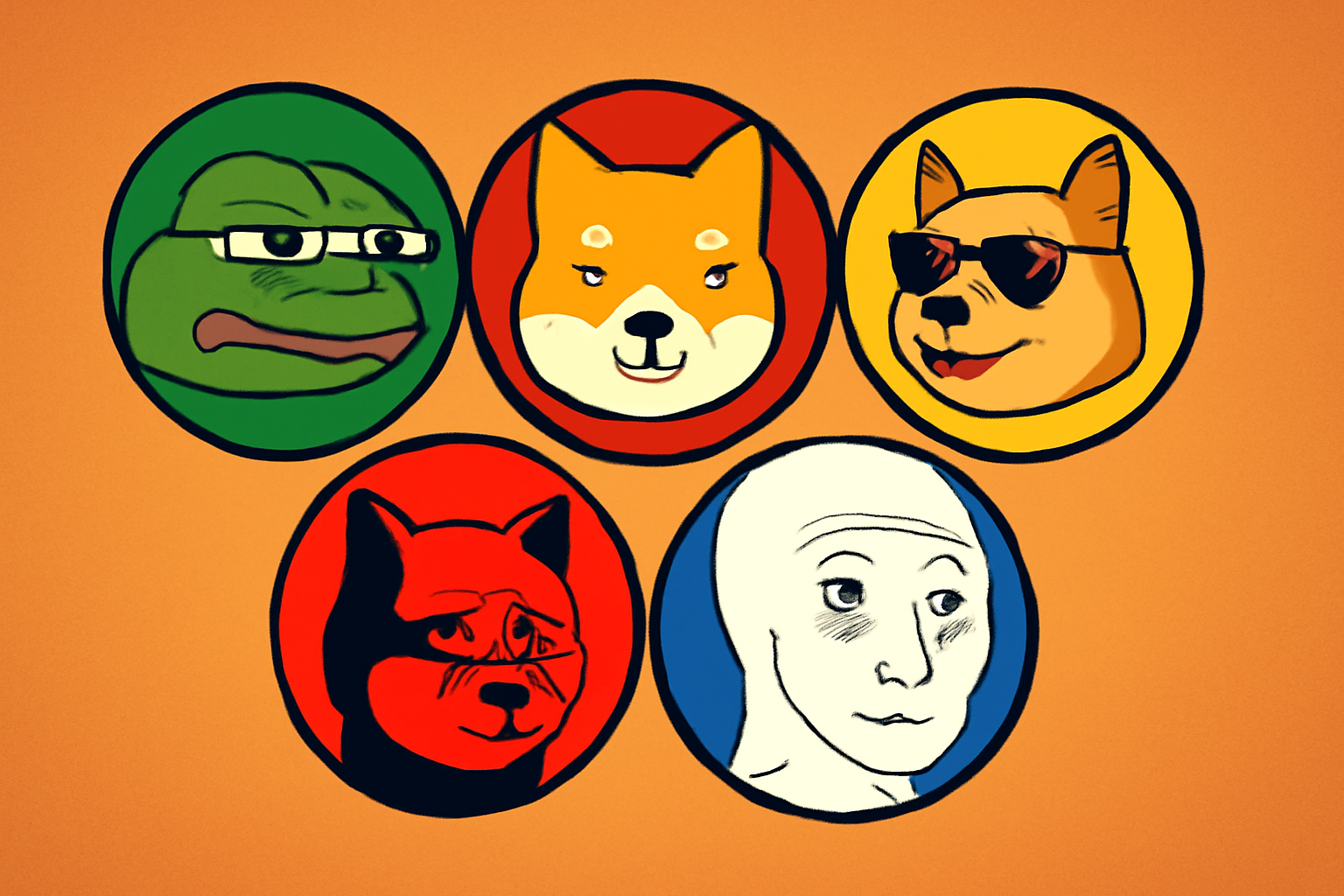 بازار میم کوین‌ها دوباره داغ شده است: پنج پروژه موفق ترند شده