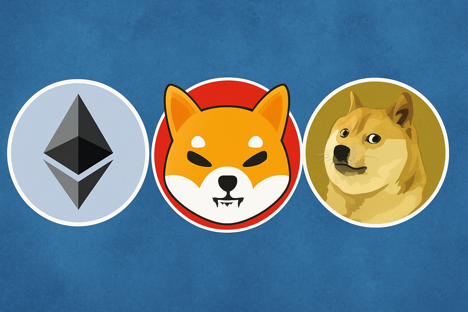 تحلیل تکنیکال: آینده متفاوت اتریوم، شیبا اینو و دوج‌کوین پس از افت اخیر