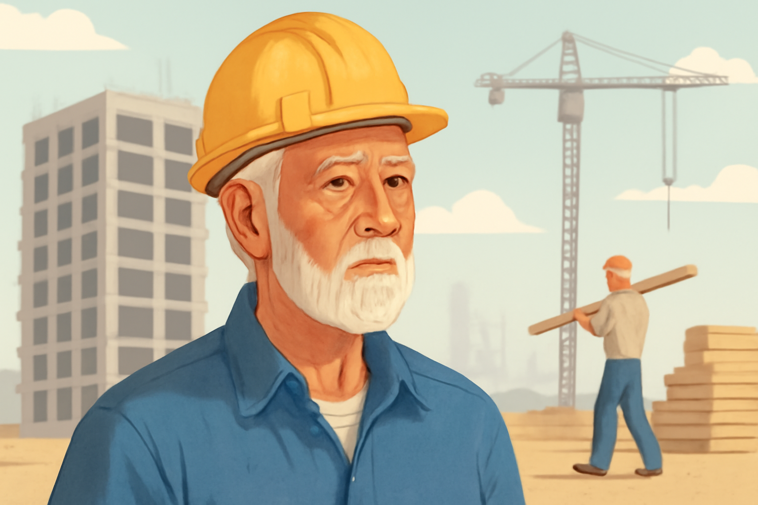 بازنشستگی تامین اجتماعی کارگران ساختمانی چند سال است؟