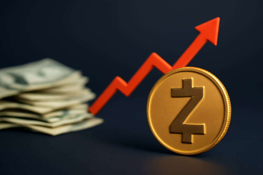 افزایش ۳۰ درصدی قیمت Zcash پس از پیشبینی آرتور هیز برای رسیدن به ۱۰,۰۰۰ دلار