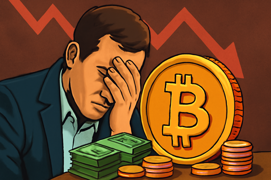 تاجر کریپتویی جیمز وین با استفاده از اهرم مالی 4.8 میلیون دلار ضرر کرد