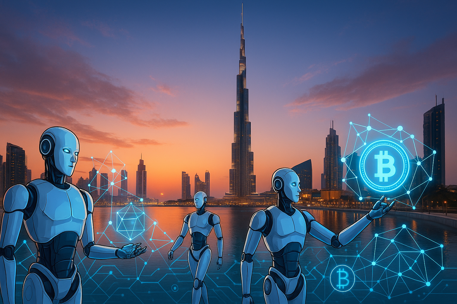 دبی به دنبال ساخت آینده‌ای مبتنی بر رباتیک و بلاک‌چین در اقتصاد دیجیتال است