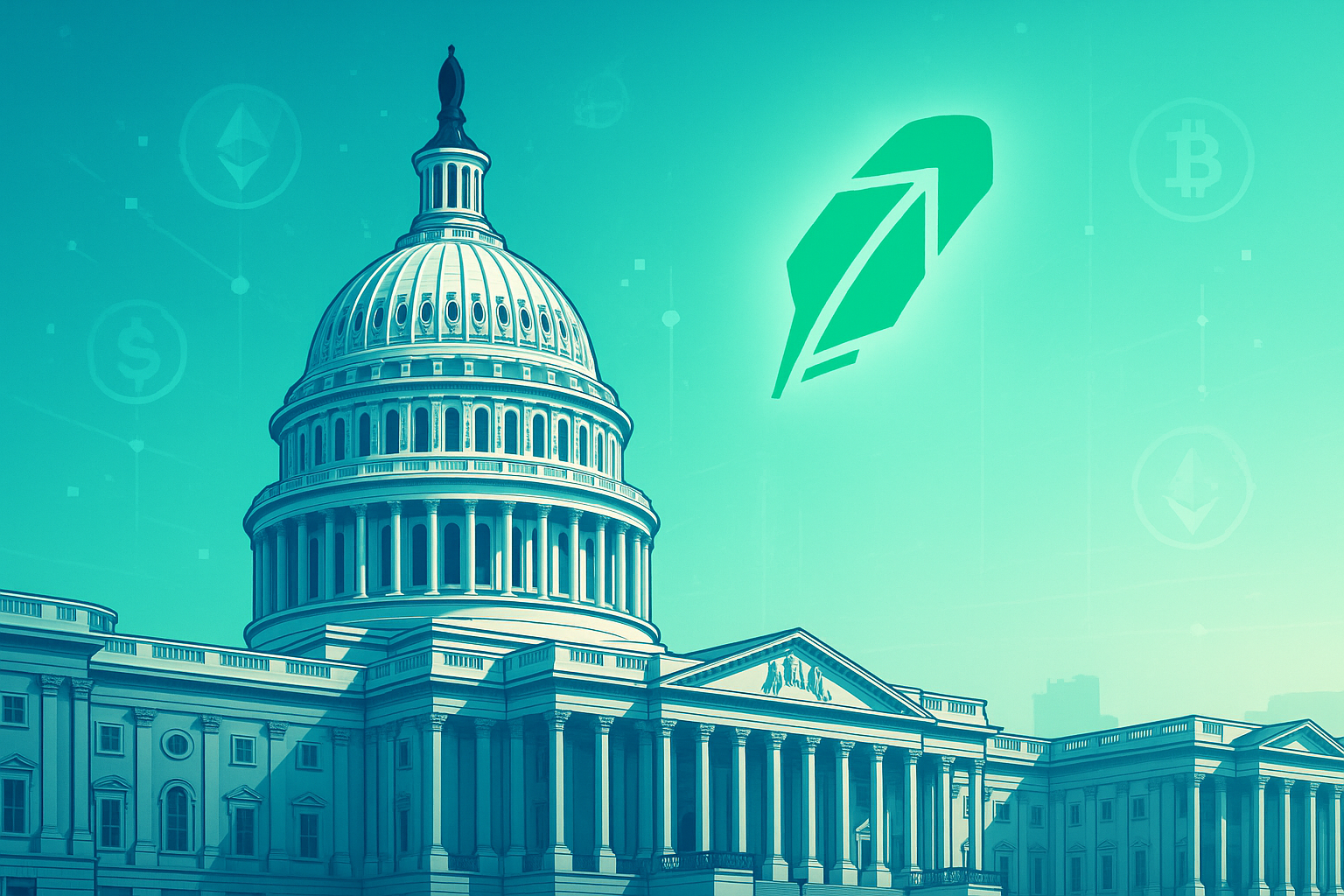 عضو کمیته کریپتوی کنگره آمریکا در رابینهود سرمایه‌گذاری کرد