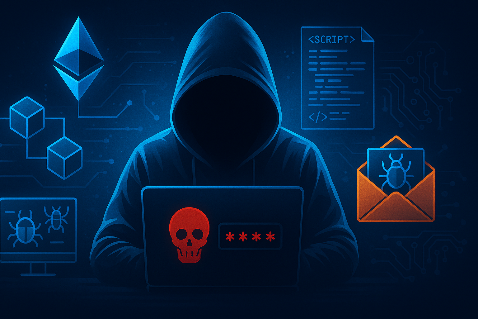 هک‌های مبتنی بر بلاک‌چین: گروه‌های کره‌شمالی بدافزارها را در قراردادهای هوشمند پنهان می‌کنند