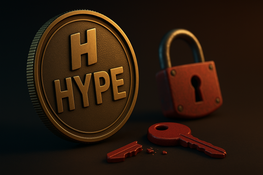 سقوط ۴۰ درصدی قیمت HYPE در پی ضعف امنیتی و فشار بازار رمزارزها