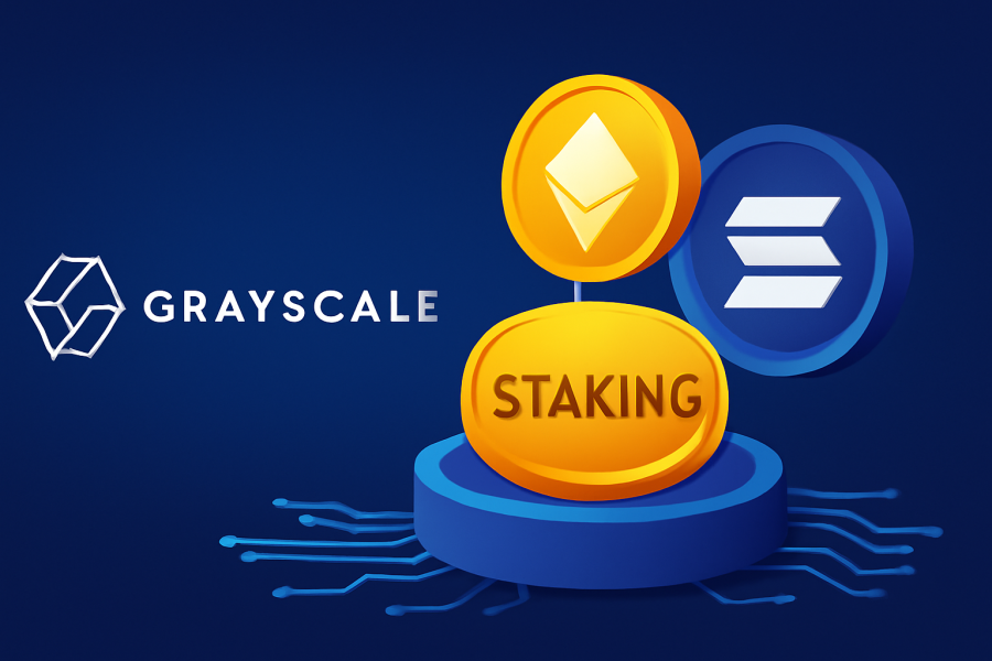 همکاری Grayscale با Figment برای فعال‌سازی ویژگی‌های Staking در محصولات Ethereum و Solana
