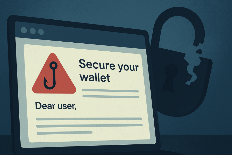 هشدار فیشینگ جدید با نام Trezor کاربران رمزارز را هدف گرفت