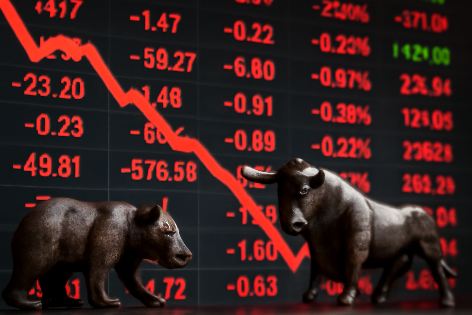 بازار کانادا به شدت در قلمرو منفی کاهش می‌یابد؛ ضررهای بزرگ در بخش مواد و اختیاری مصرف‌کننده