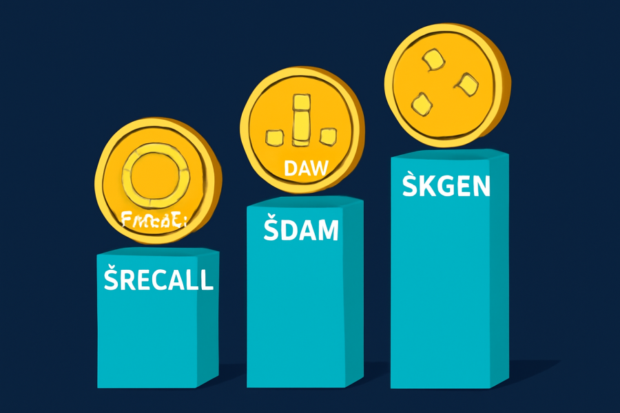 دارایی‌های $RECALL، $DAM و $KGEN بهترین عملکرد را در بازار کریپتو دارند
