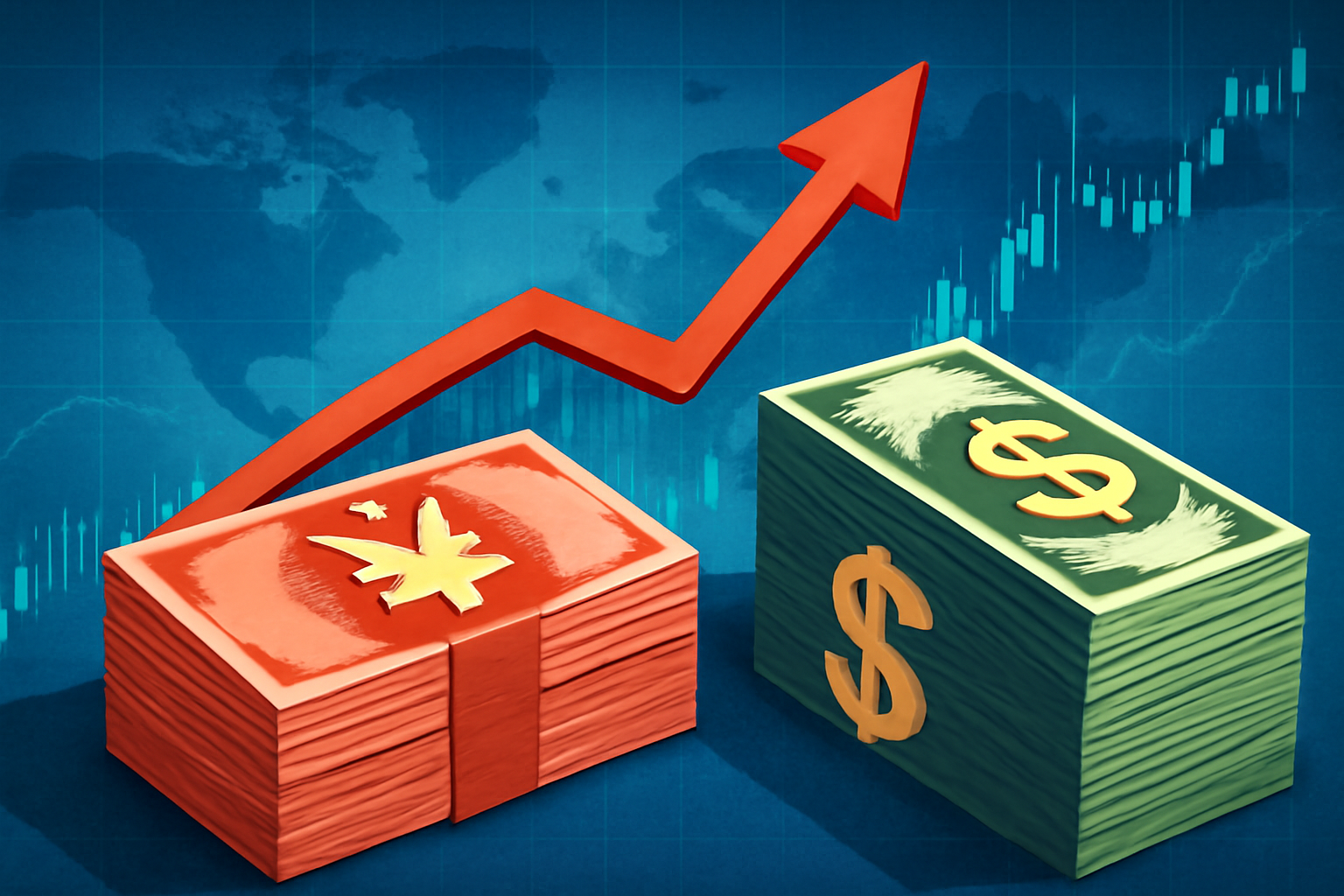 یوان چین به عنوان ارز اصلی در معاملات فرامرزی از دلار آمریکا پیشی گرفت
