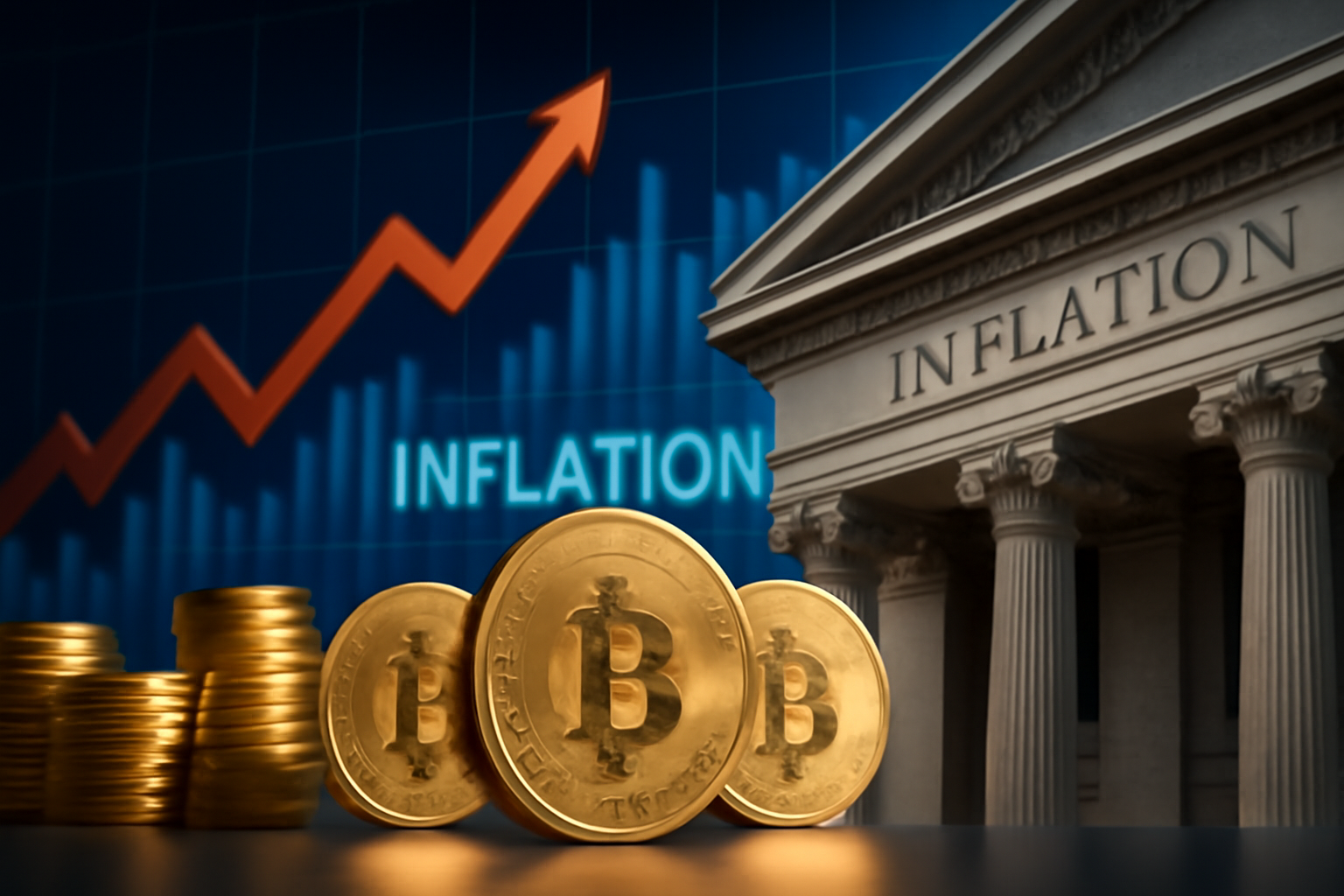 نوسانات و عدم اطمینان در بازار ارزهای دیجیتال با انتشار داده‌های تورم ایالات متحده