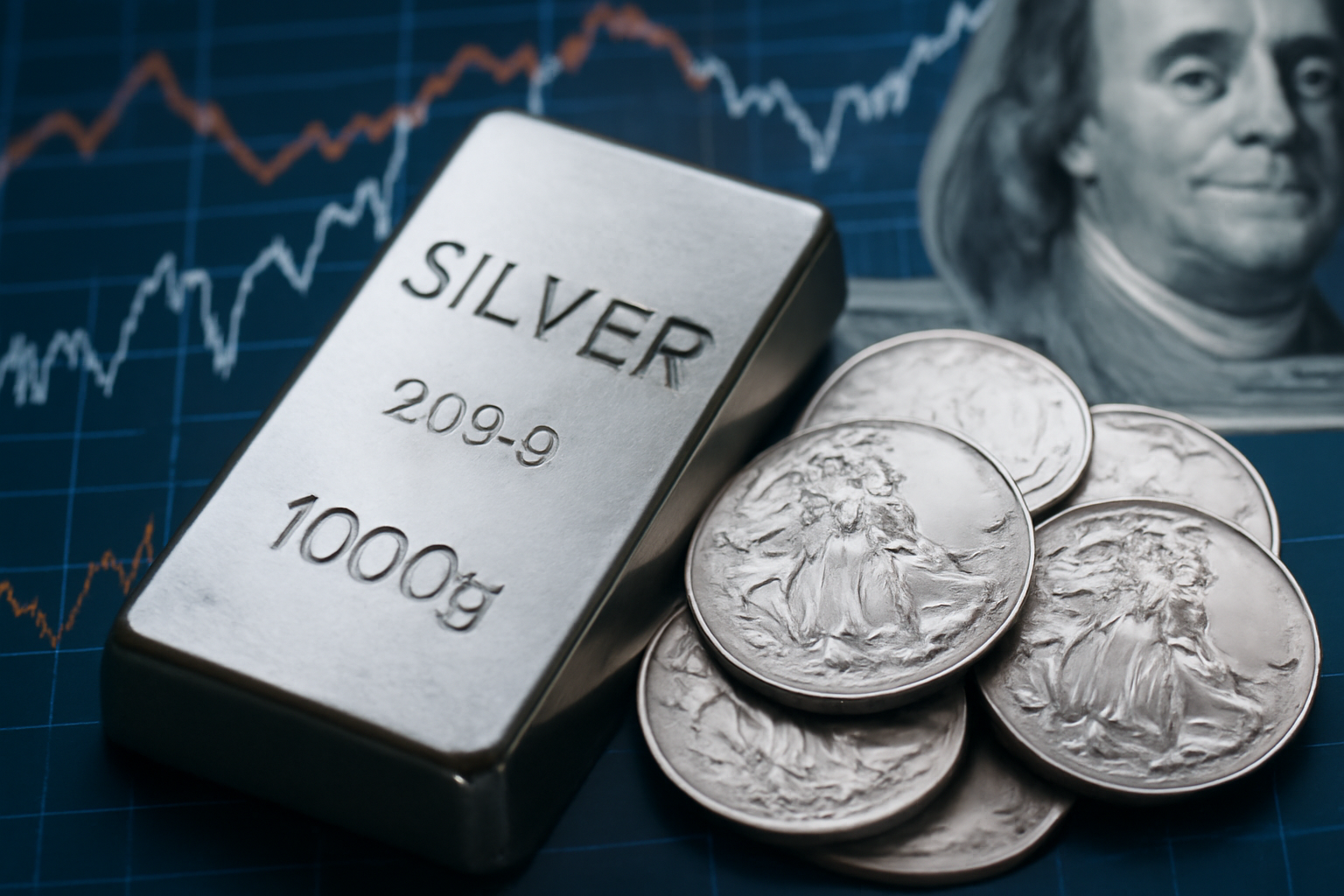 افزایش قیمت نقره پس از سه روز افت متوالی در بازارهای آسیایی