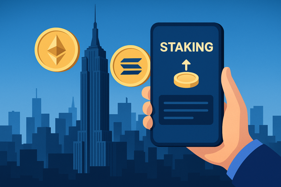 دسترسی به ETH، SOL و دیگر دارایی‌ها در Coinbase برای نیویورکی‌ها ممکن شد