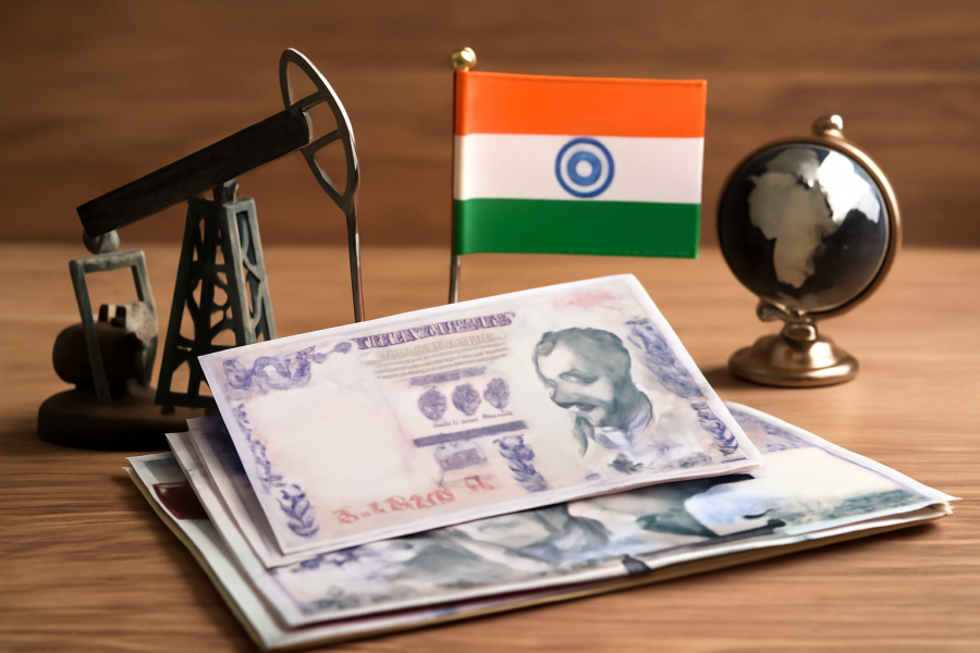 افزایش ارزش روپیه هند در برابر دلار آمریکا به دلیل کاهش فشارهای اقتصادی