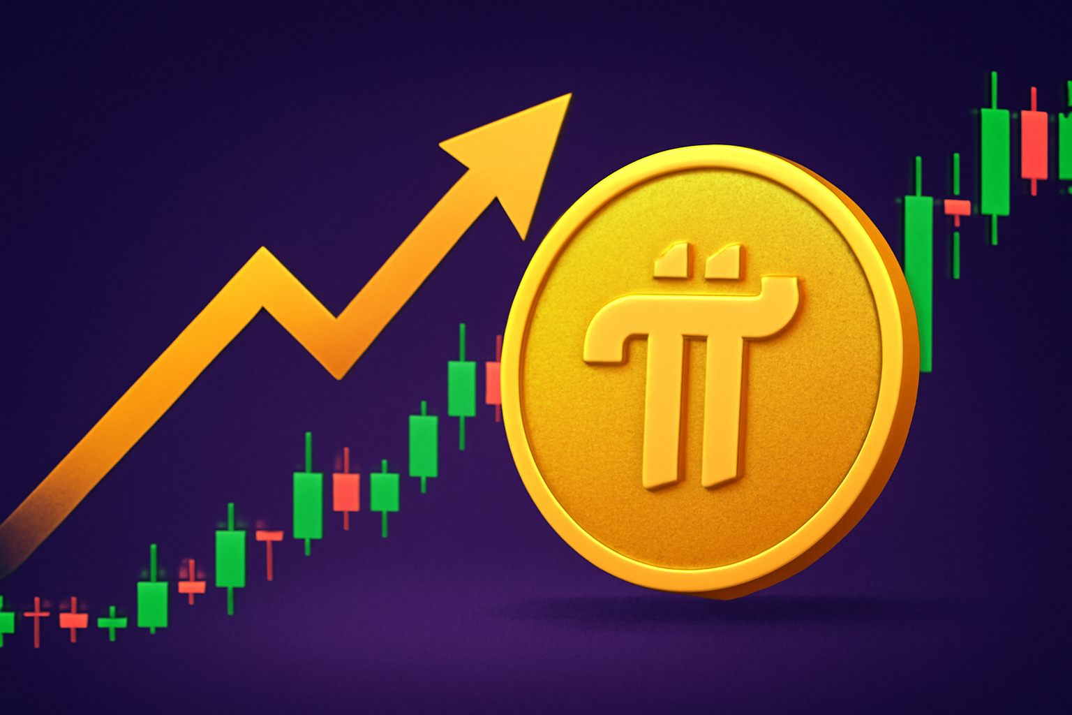 سیگنال‌های ورود مجدد خریداران با تثبیت قیمت Pi در سطح پشتیبانی کلیدی