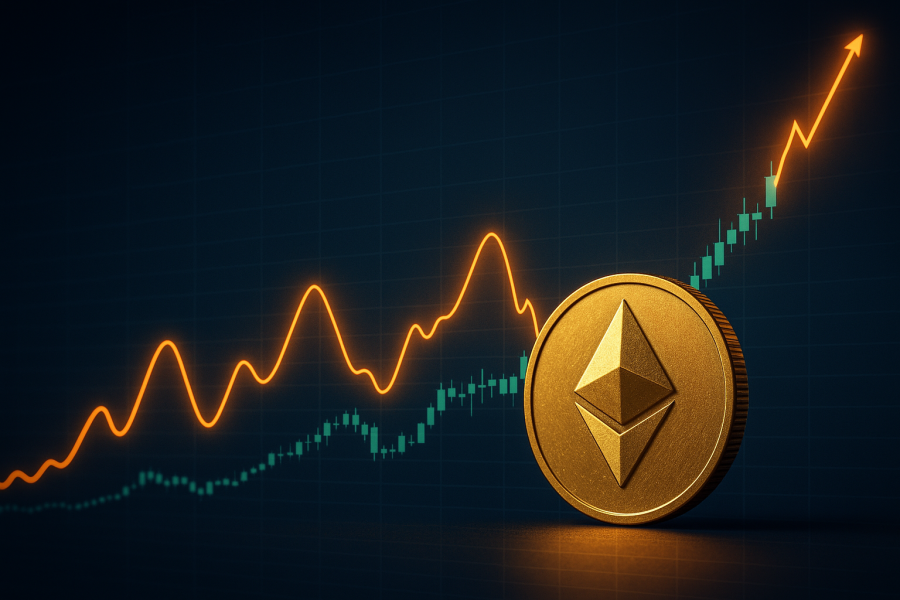 نهنگ‌ها و موسسات صعودی در حال جمع‌آوری ETH در بازار پایین هستند