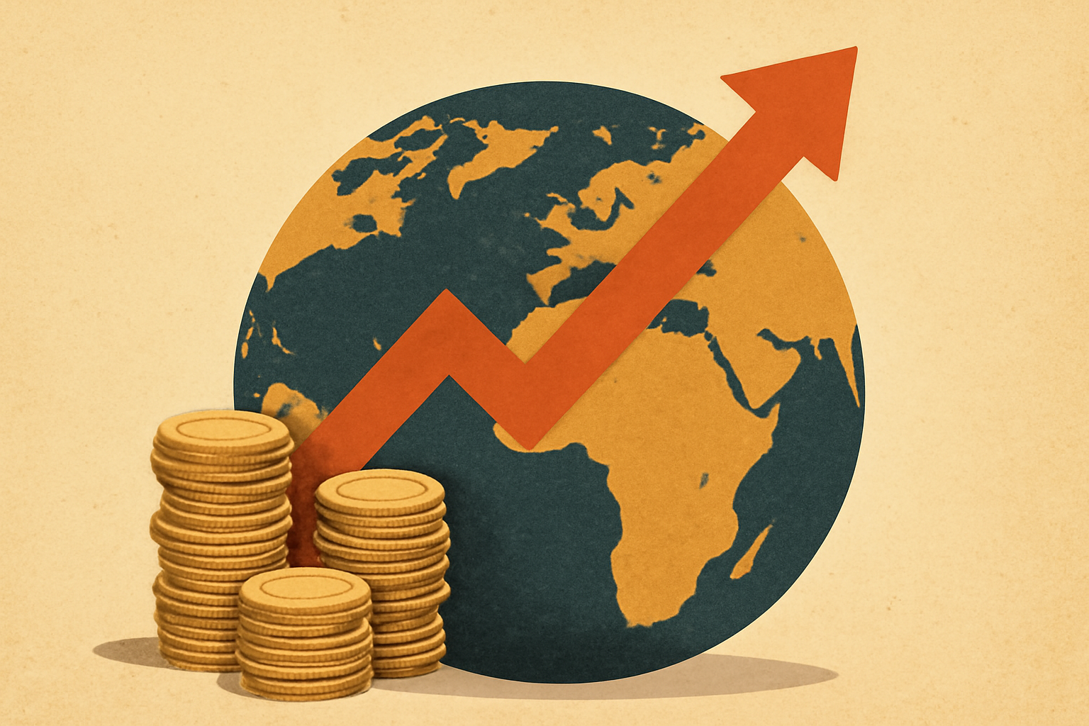 سطح بی‌سابقه بدهی‌های جهانی در مقایسه با تولید ناخالص داخلی جهان