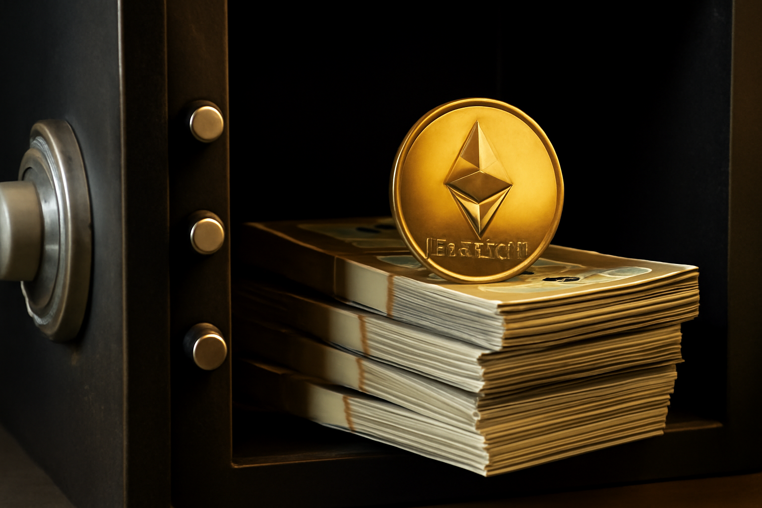 شارپ‌لینک دارایی‌های اتریوم خود را دو برابر کرد؛ رشد چشمگیر اعتماد نهادی به ETH