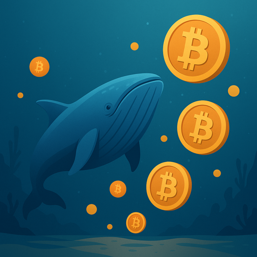 فعالیت نهنگهای بیتکوین به بالاترین سطح دو ماه اخیر رسید